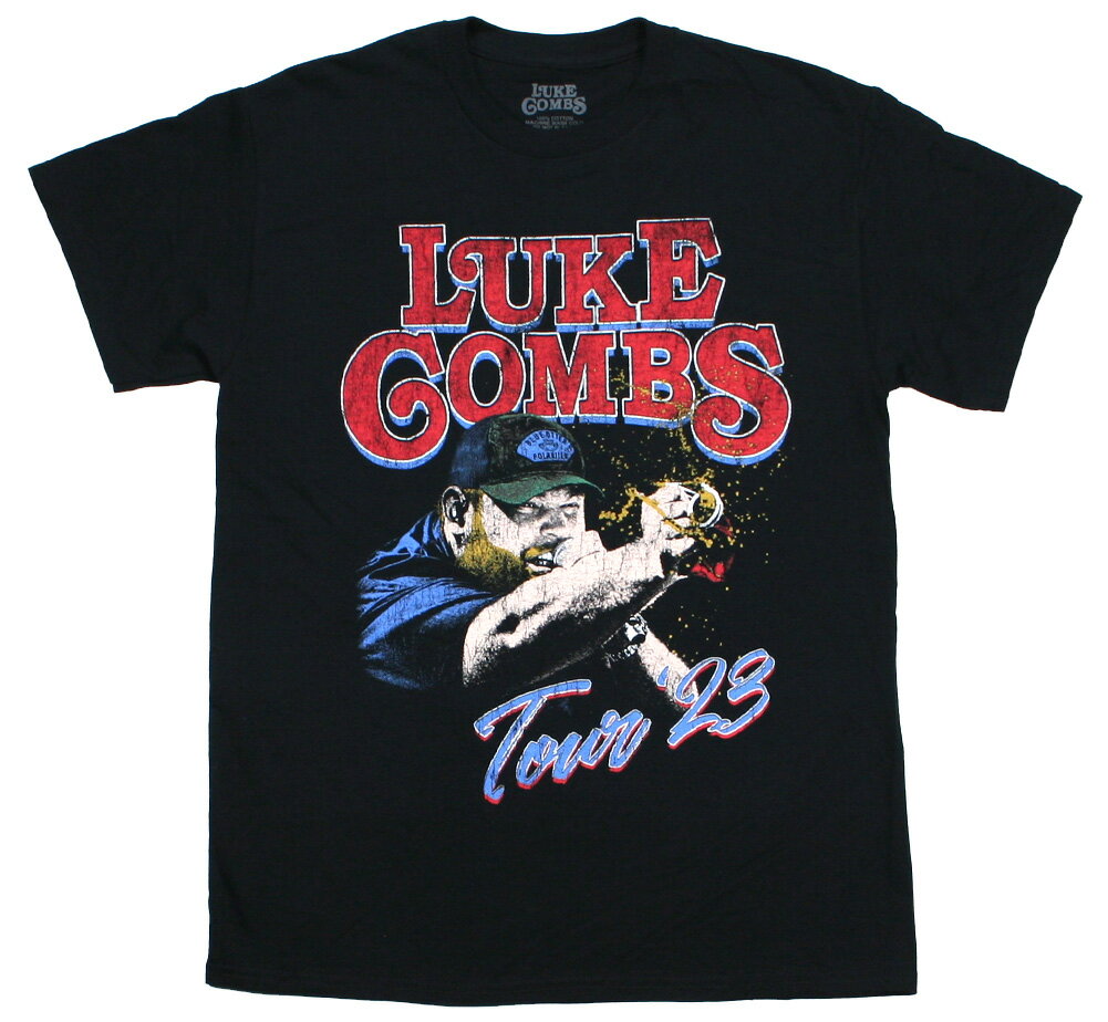 Rakuten - Luke Combs / Tour '23 Tee (Black) - ルーク・コムズ Tシャツ