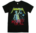 Metallica / ...And Justice For All Tee 2 (Black) - ^J TVc