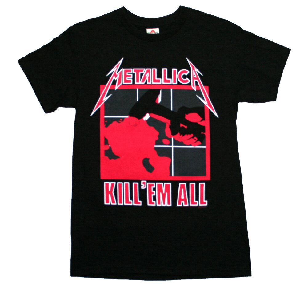 Metallica / Kill 039 Em All Tee 2 (Black) - メタリカ Tシャツ