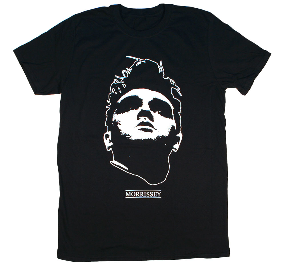 Morrissey / Head Tee (Black) - モリッシー Tシャツ / (ザ スミス)