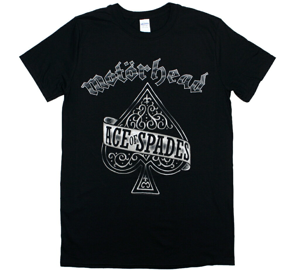 Motörhead / Ace of Spades Tee 2 (Black) - モーターヘッド Tシャツ