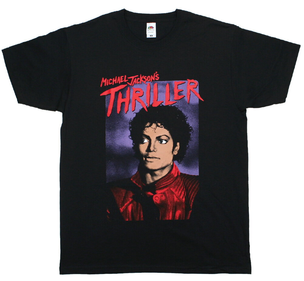Michael Jackson / Thriller Tee 2 (Black) - マイケル・ジャクソン Tシャツ