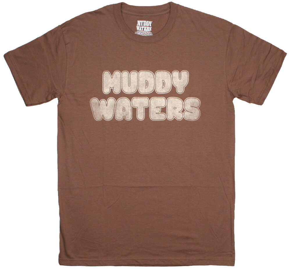 Muddy Waters / Electric Mud Tee (Brown) - マディ・ウォーターズ Tシャツ