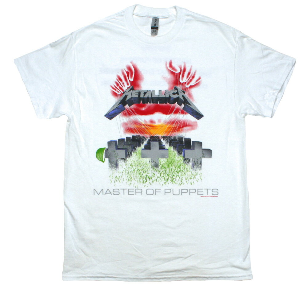 Rakuten - Metallica / Master of Puppets Tee 5 (White) - メタリカ Tシャツ