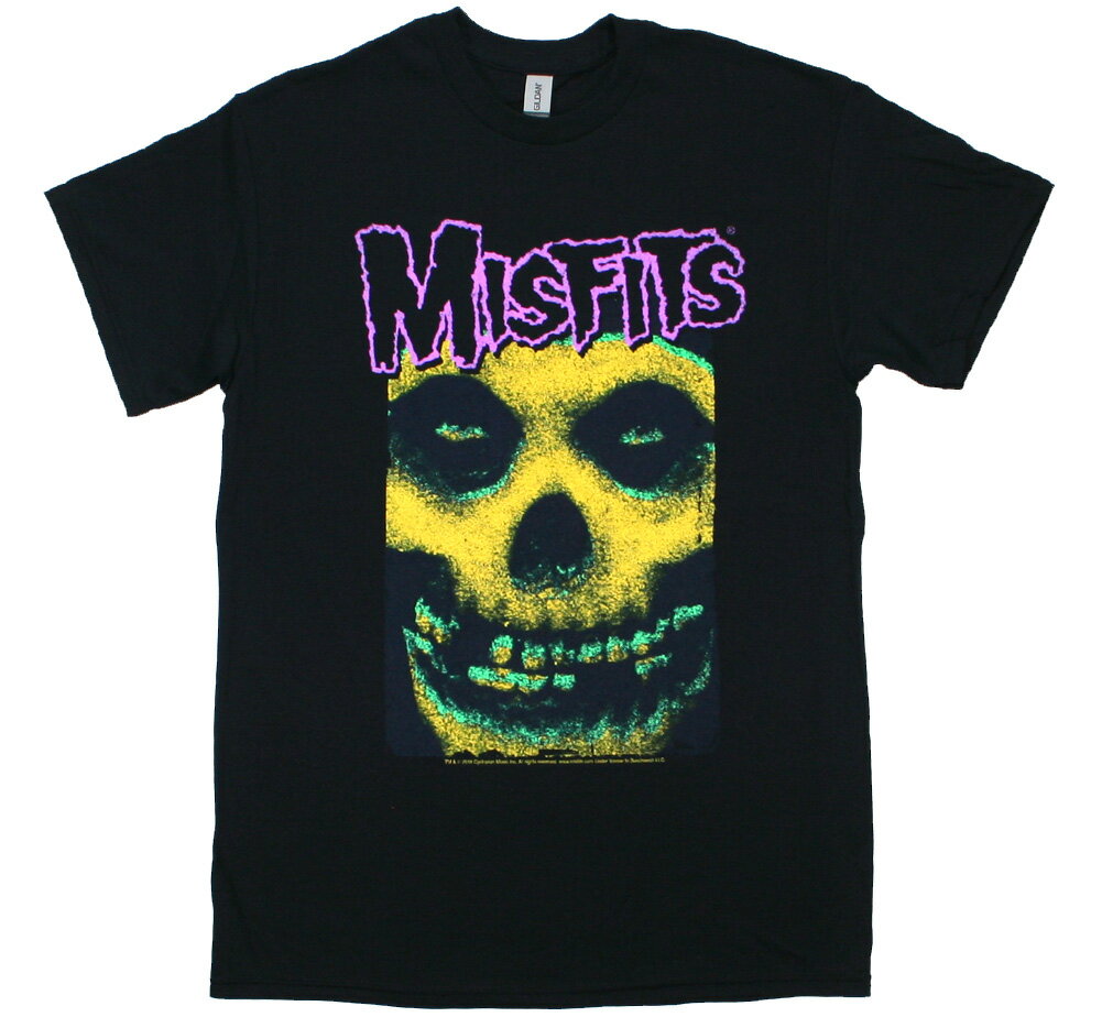 Misfits / Crimson Ghost Tee 8 (Black) - ミスフィッツ Tシャツ