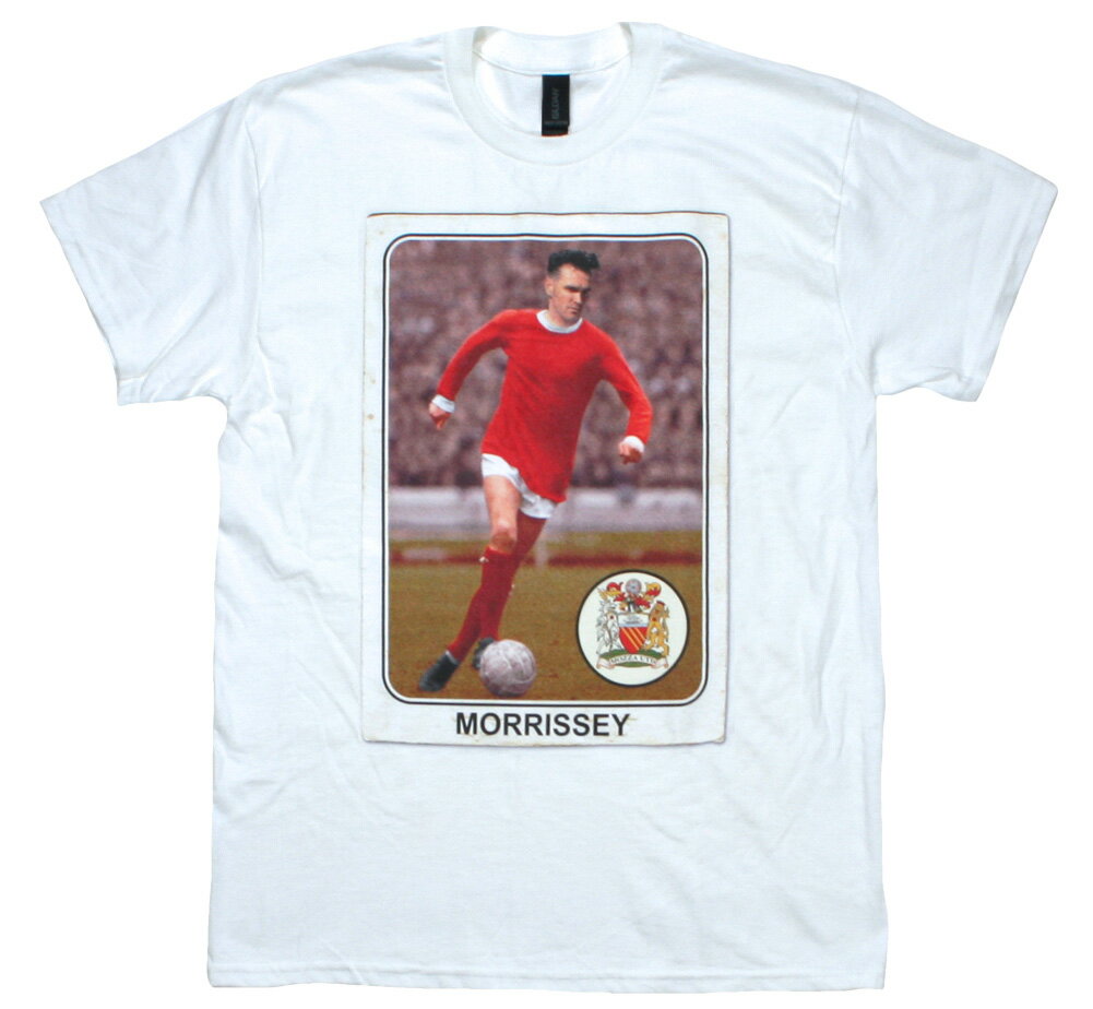 Rakuten - Morrissey / Denis Law Inspired Collage Tee (White) - モリッシー Tシャツ (ザ・スミス)
