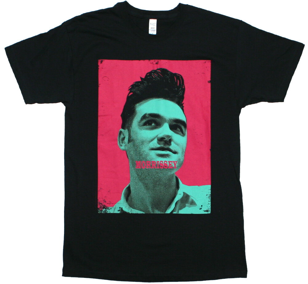 Rakuten - Morrissey / Portrait Graphic Tee (Black) - モリッシー Tシャツ (ザ・スミス)