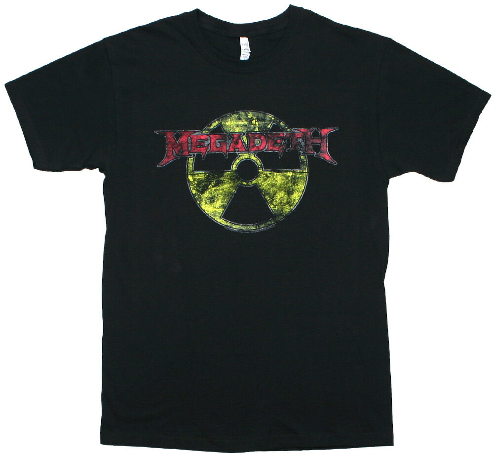 Rakuten - Megadeth / Radiation Hazard Tee (Black) - メガデス Tシャツ