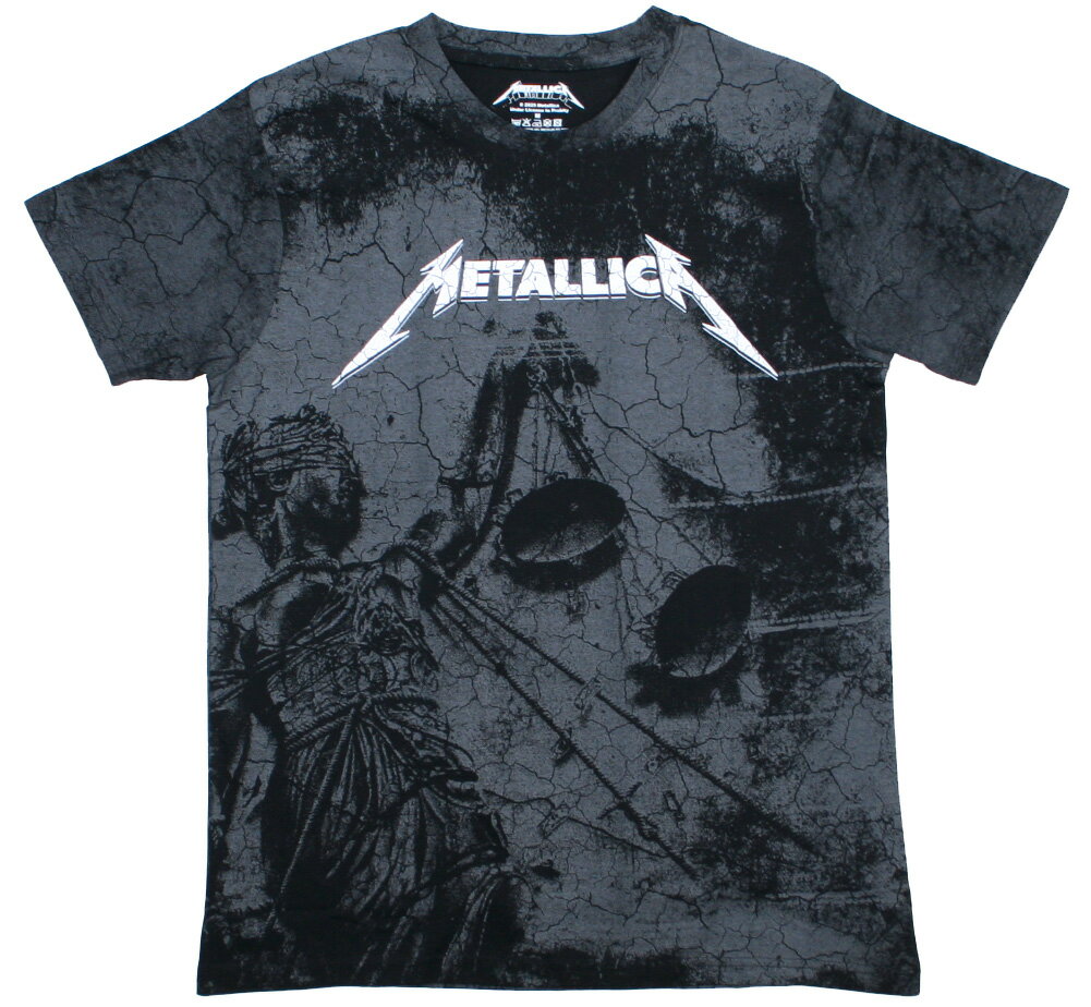 楽天市場】metallica and justice for all tシャツの通販