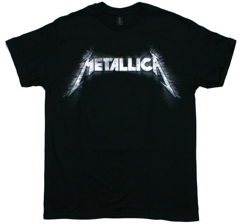 Rakuten - Metallica / Spiked Logo Tee (Black) - メタリカ Tシャツ