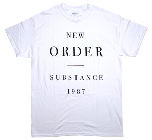 New Order / Substance 1987 Tee (White) - ニュー・オーダー Tシャツ