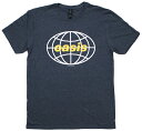 Oasis / 1998 World Tour - USA & CANADA Tee (Heather Navy) - オアシス Tシャツ
