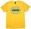 Oasis / 1998 World Tour - South America Tee 3 (Yellow) - オアシス Tシャツ
