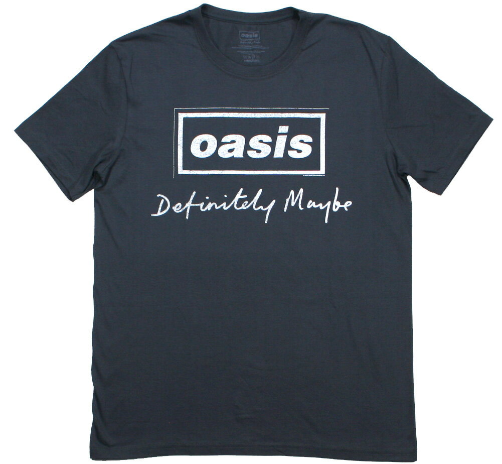 Punk - Oasis / Definitely Maybe Tee 15 (Charcoal Grey) - オアシス Tシャツ