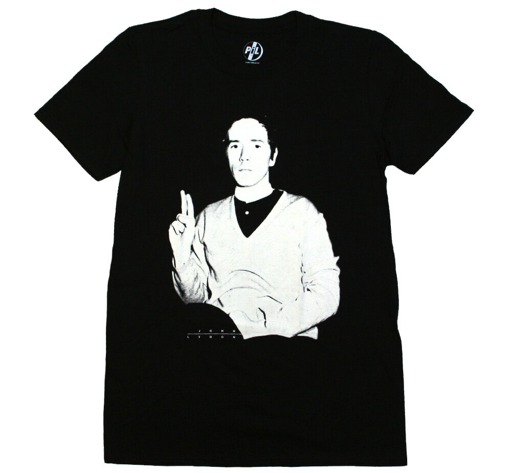 Public Image Ltd / John Lydon Tee (Black) - pubNEC[WE~ebh / WECh TVc