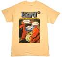 Pink Floyd / Dark Side Of The Moon Comic Book Programme Tee (Gold) - ピンク フロイド Tシャツ