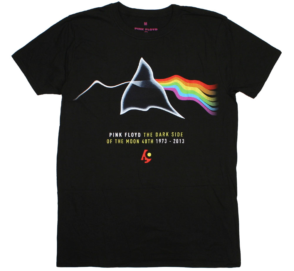 Pink Floyd / The Dark Side Of The Moon 40th Tee (Black) - ピンク フロイド Tシャツ