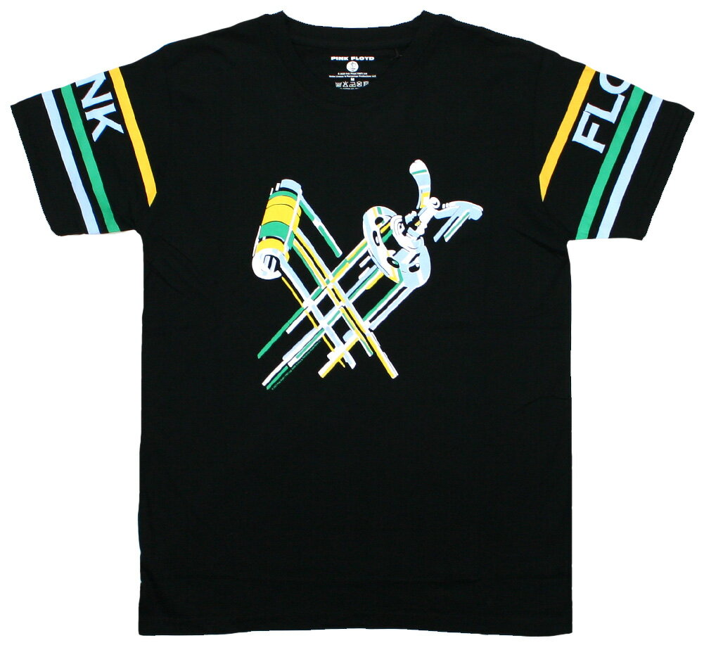 乐天商城 - Pink Floyd / Bicycle Parts Tee (Black) - ピンク・フロイド Tシャツ