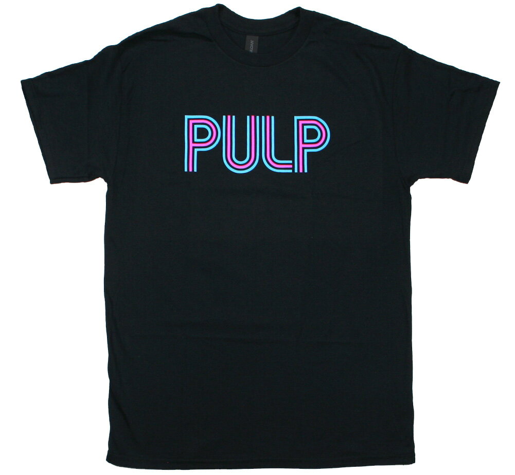 乐天商城 - Pulp / Typography Tee 5 (Black) - パルプ Tシャツ