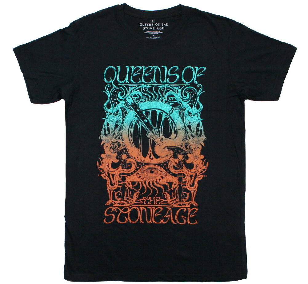 Rakuten - Queens of the Stone Age / Montage Tee 2 (Black) [Premium Carbon] - クイーンズ・オブ・ザ・ストーン・エイジ Tシャツ