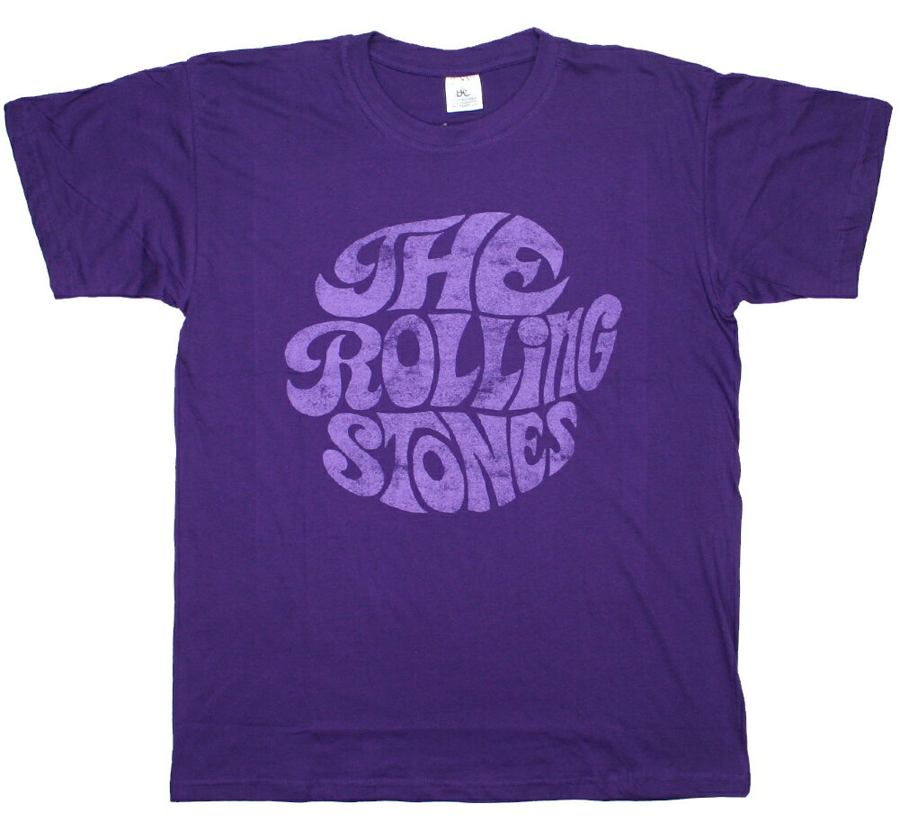 Rakuten - The Rolling Stones / Vintage 1970s Logo Tee 3 (Purple) - ザ・ローリング・ストーンズ Tシャツ
