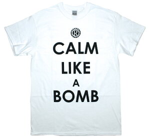 Rage Against the Machine / Calm Like a Bomb Tee (White) - レイジ・アゲインスト・ザ・マシーン Tシャツ