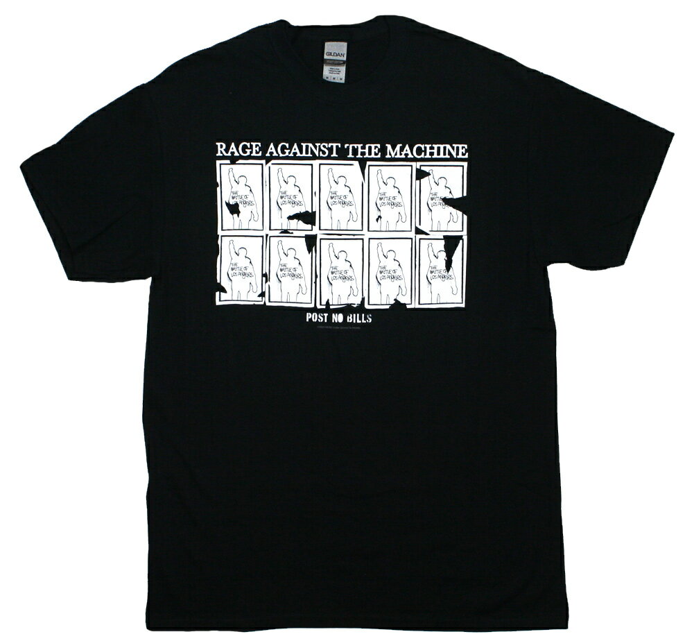 Rage Against the Machine / Post No Bills Tee (Black) - CWEAQCXgEUE}V[ TVc