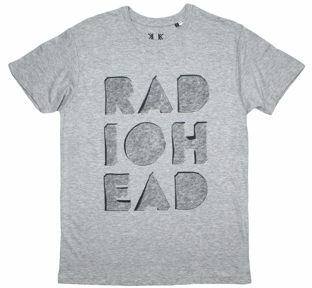 Radiohead / Note Pad Tee 2 (Grey) - レディオヘッド Tシャツ