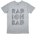 Radiohead / Note Pad Tee 2 (Grey) - レディオヘッド Tシャツ