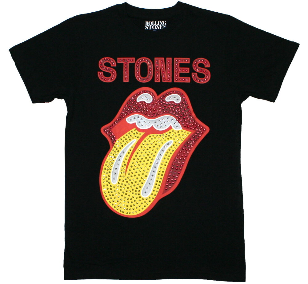 Rakuten - The Rolling Stones / Dia Tongue Tee 2 (Black) - ザ・ローリング・ストーンズ Tシャツ