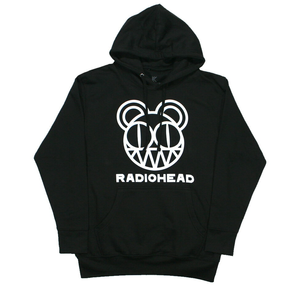 Rakuten - Radiohead / Modified Bear Hoodie (Black) - レディオヘッド フード パーカ