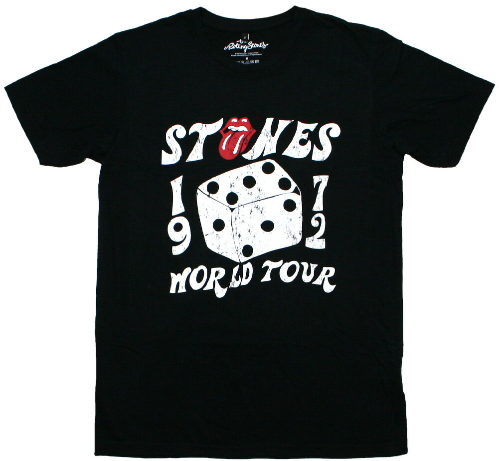 Rakuten - The Rolling Stones / 1972 World Tour Tee 4 (Black) [Premium Carbon] - ザ・ローリング・ストーンズ Tシャツ プレミアム・カーボン
