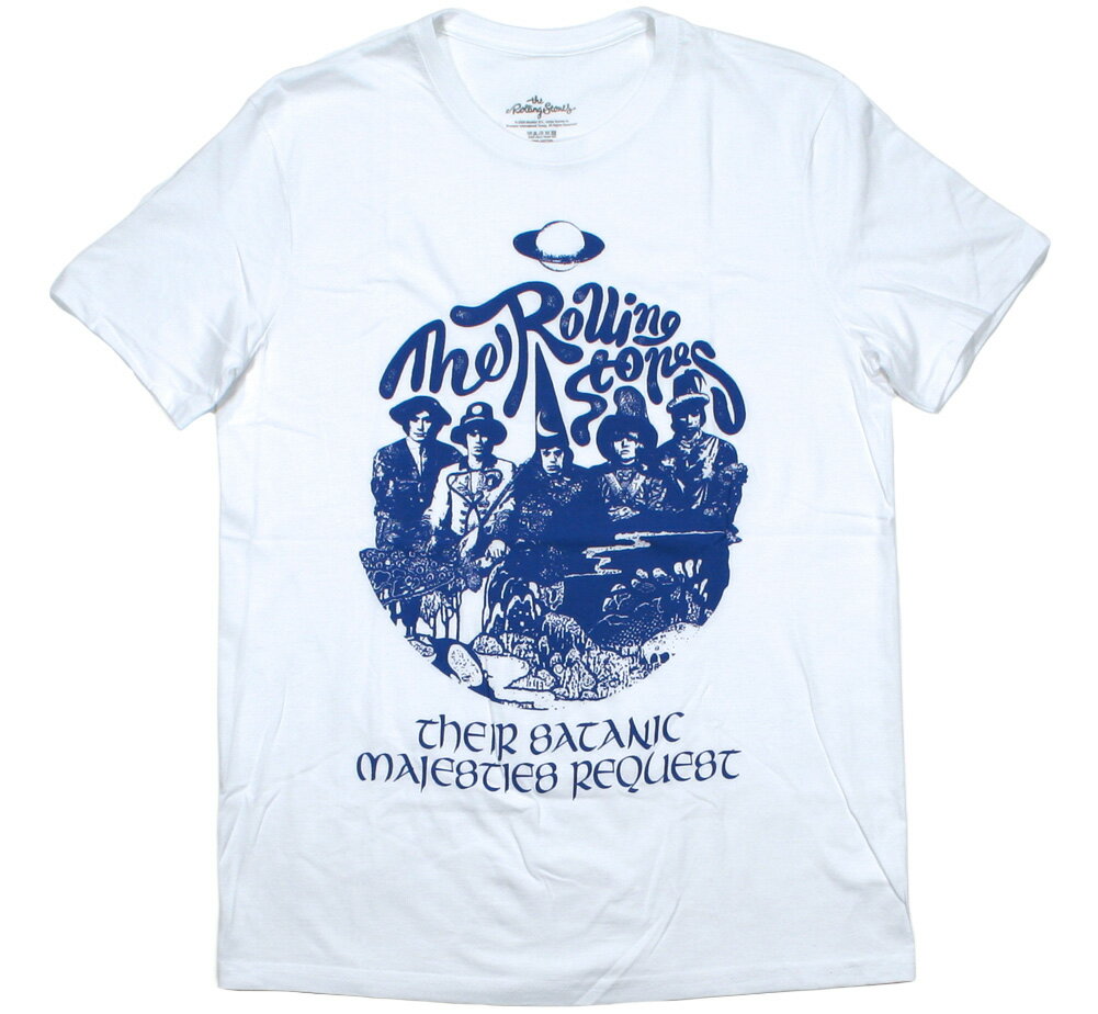 Rakuten - The Rolling Stones / Their Satanic Majesties Request Tee (White) - ザ・ローリング・ストーンズ Tシャツ