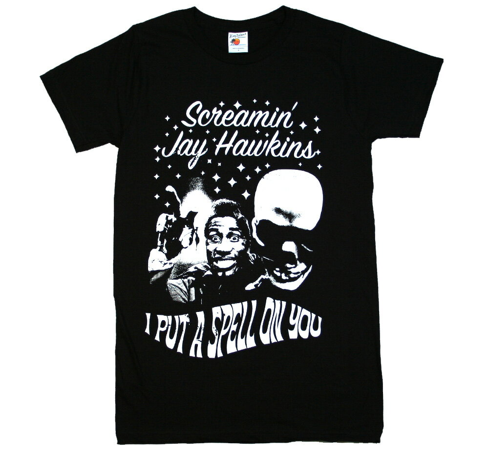 Screamin 039 Jay Hawkins / I Put a Spell on You Tee (Black) - スクリーミン ジェイ ホーキンス Tシャツ