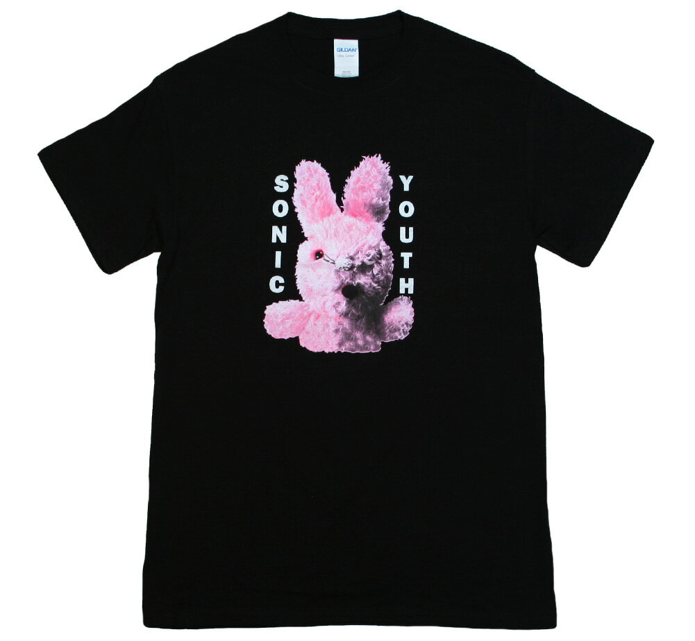 Sonic Youth / Dirty Bunny Tee 2 (Black) - ソニック ユース Tシャツ