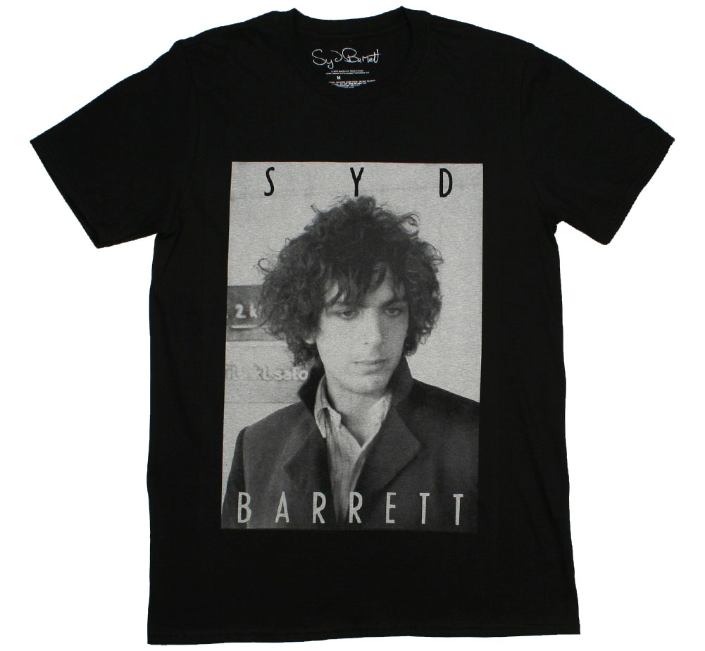 Syd Barrett / Portrait Tee 2 (Black) - VhEobg TVc