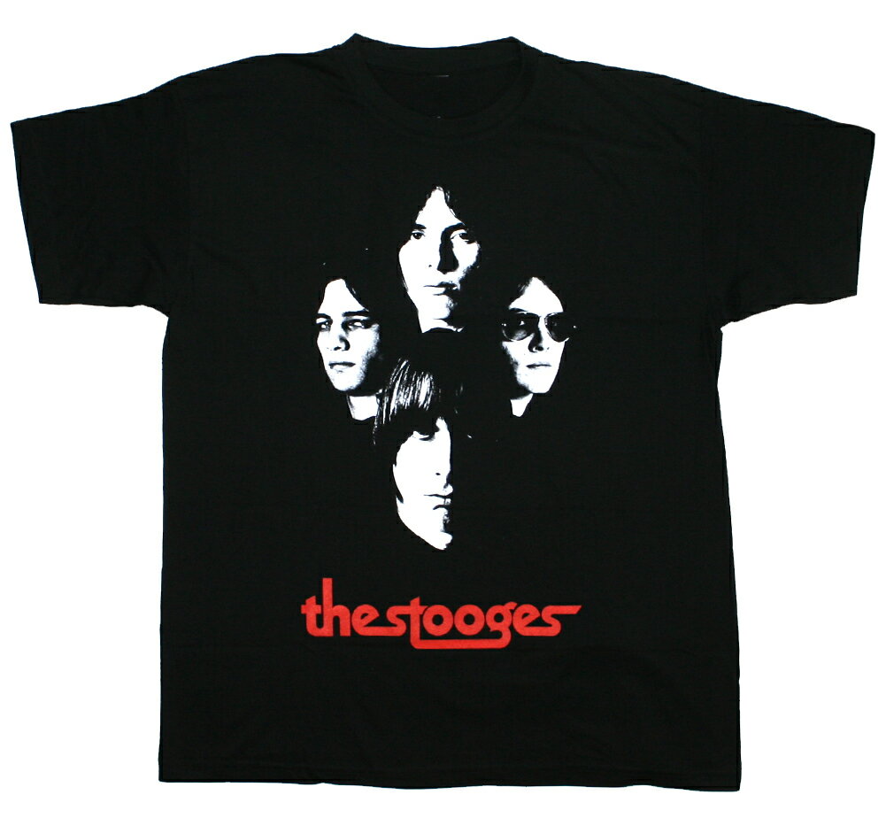 The Stooges / Band Members Tee (Black) - ザ ストゥージズ Tシャツ