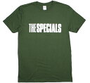 The Specials / Solid Logo Tee 2 (Army Green) - スペシャルズ Tシャツ