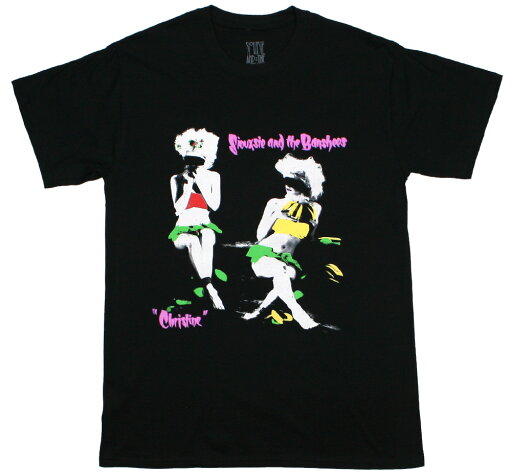 Siouxsie and the Banshees / Christine Tee (Black) - スージー・アンド・ザ・バンシーズ Tシャツ Siouxsie and the Banshees / Christine Tee (Black) - スージー・アンド・ザ・バンシーズ Tシャツ