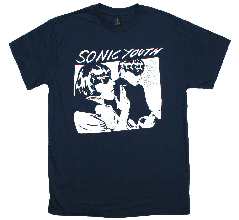 Rakuten - Sonic Youth / Goo Tee 9 (Dark Navy) - ソニック・ユース Tシャツ