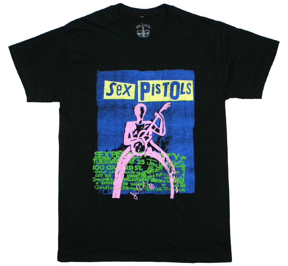 乐天商城 - Sex Pistols / Sex Pistols Party Tee (Black) - セックス・ピストルズ Tシャツ
