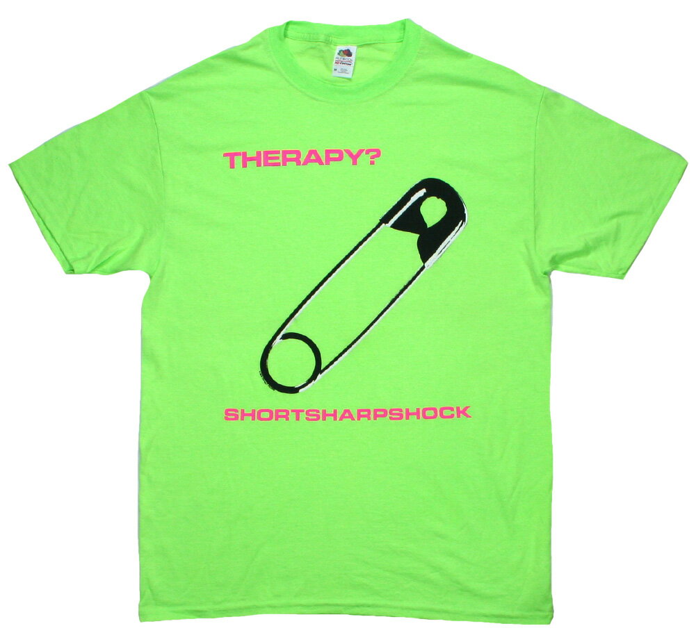 Rakuten - Therapy? / Shortsharpshock E.P. Tee (Neon Green) - セラピィ? Tシャツ