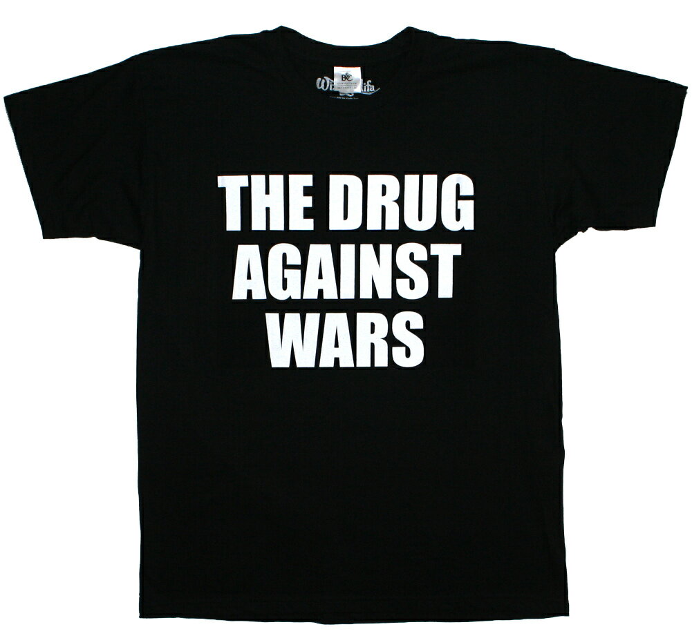 Wiz Khalifa / The Drug Against Wars Tee (Black) - EBYEJt@ TVc
