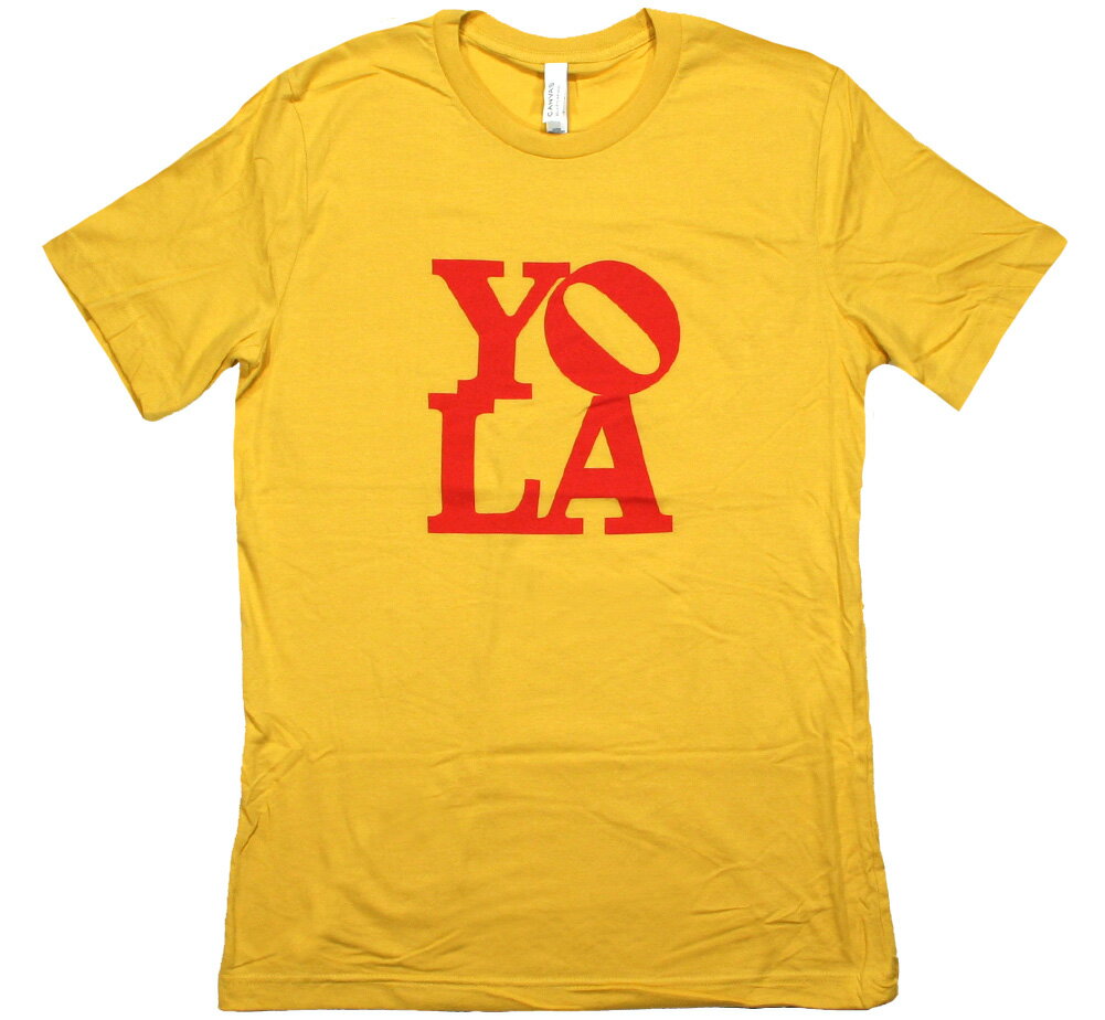 Yo La Tengo / YOLA Tee (Yellow) - ヨ・ラ・テンゴ Tシャツ