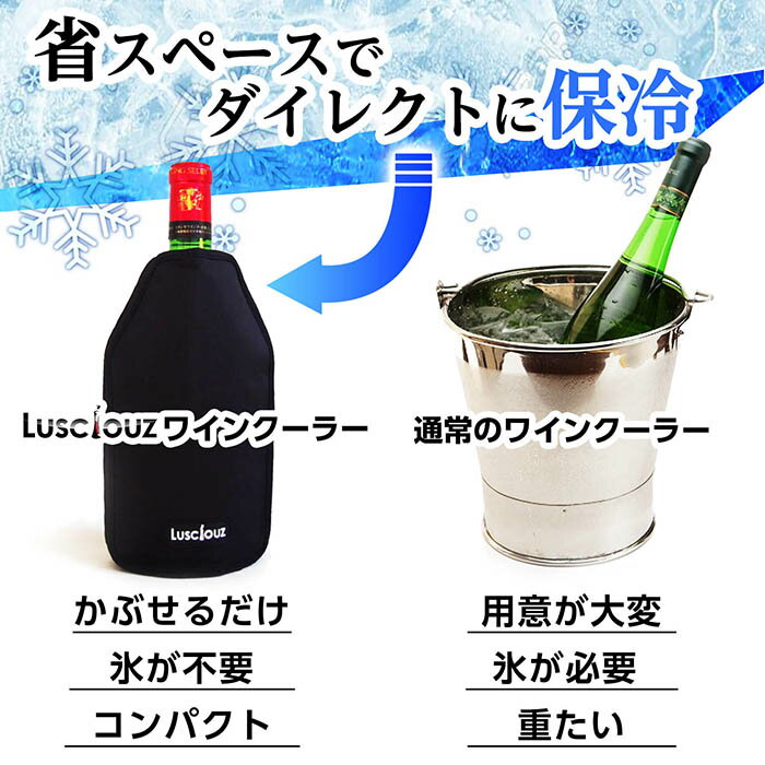 ボトルクーラーバケツとの比較