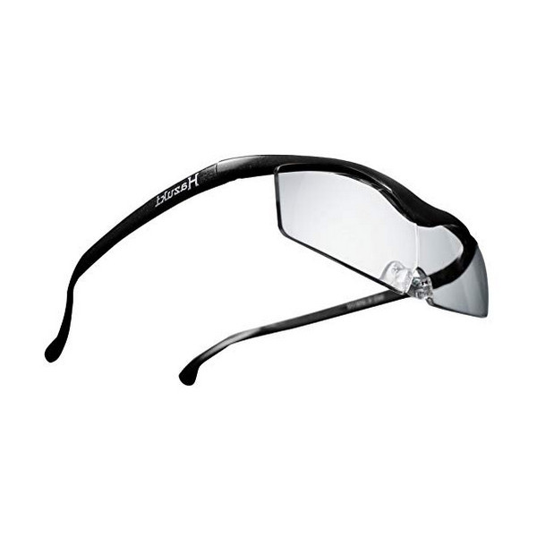 ハズキコンパクト 1.6倍 フレームカラー：黒 クリアレンズ[ハズキルーペ]