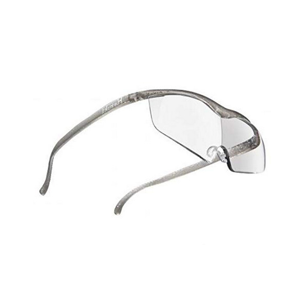 ハズキラージ 1.6倍 フレームカラー：チタンカラー クリアレンズ[ハズキルーペ]