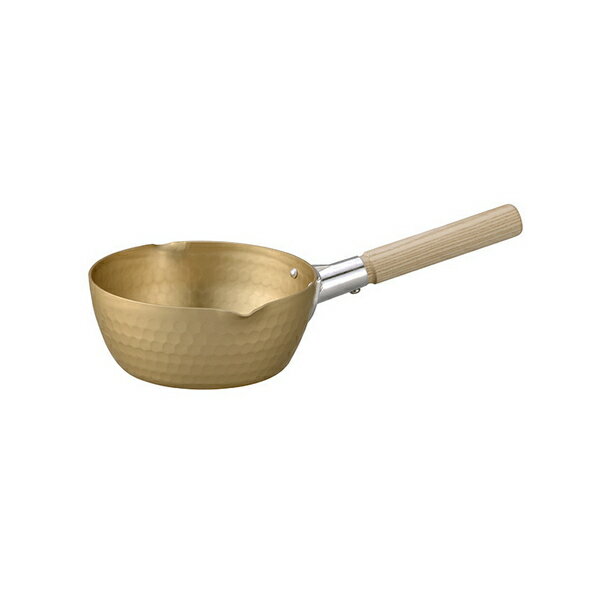 北陸アルミニウム 小伝具 アルミ雪平なべ 16cm [片手鍋/ガス火専用]