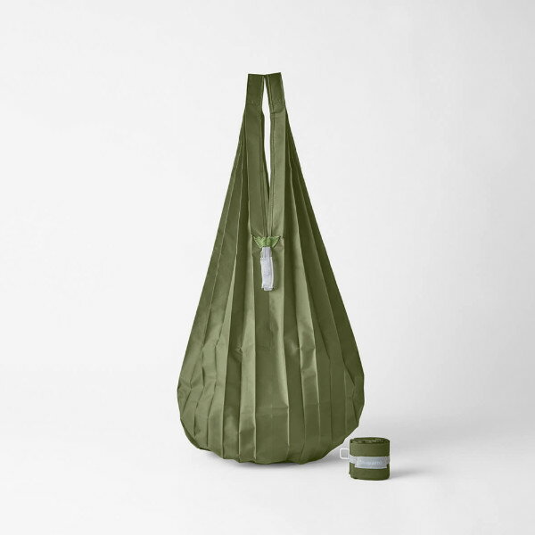 マーナ Shupatto ミニマルバッグ Drop 12L オリーブツリー S492[MARNA/エコバッグ/シュパット]