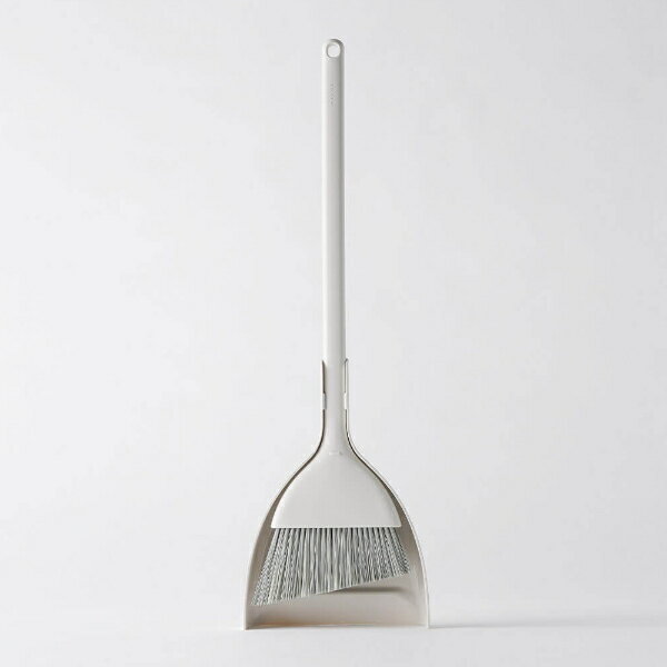 マーナ ほうき ちりとり ホワイト W628W [MARNA/掃除用品]